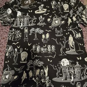 Disney Haunted Mansion Black Tee